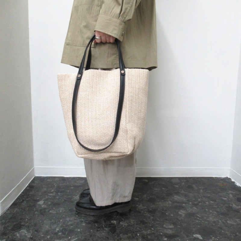 MID GIRL APPLY  メッシュ2wayトートバック /BK#10